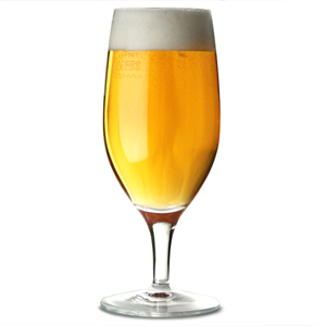 Drink Stemmed Beer Glasses 13oz LCE at 10oz