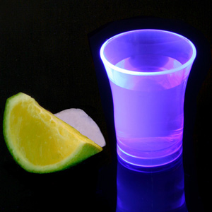 Econ Neon Purple Polystyrene Shot Glasses CE 0.9oz / 25ml