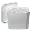 Octagonal Ice Bucket White 4.5ltr