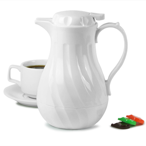 Connoisserve Coffee Pot White 20oz / 0.6ltr