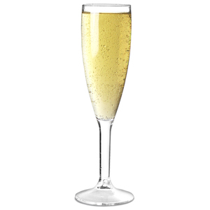 Elite Premium Polycarbonate Champagne Flutes 7oz / 200ml