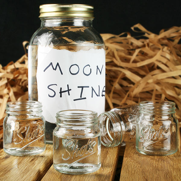 12 Pack Jar Shot Glasses Mini Mason Design 3oz Whiskey Moonshine Party Bar  Drink