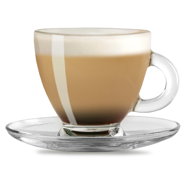 Glass Cappuccino Cup