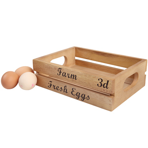 Baroque Storage Crate for Farm Fresh Eggs